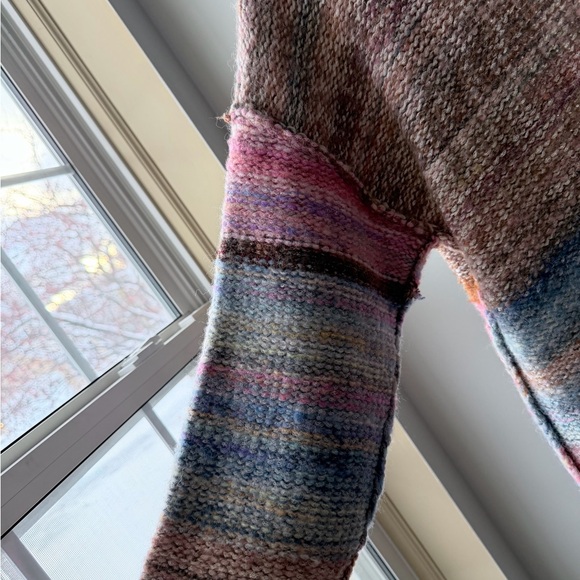 NWT Lovestitch Pastel Patchwork Cardigan Large - Picture 7 of 8